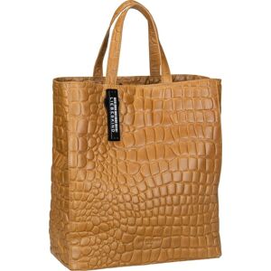 Liebeskind Berlin Paper Bag M20 Croco  in Cognac (15.8 Liter), Handtasche