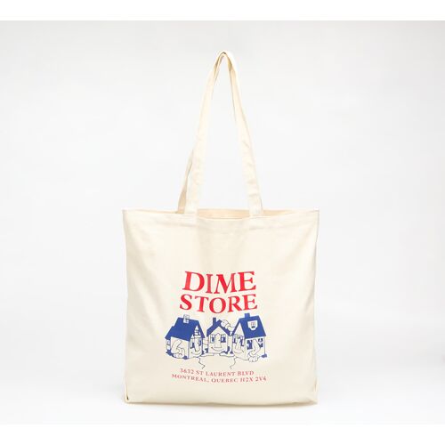 Tasche Dime Skateshop Tote Bag Off White Universal - unisex - Size: Universal