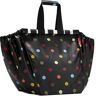 Reisenthel Einkaufswagentasche Easyshoppingbag dots,... - Schwarz