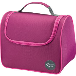 helit innovative Büroprodukte GmbH Maped® Picnik Origins Kids Lunch-Tasche, Einfach zu reinigende Isoliertasche, Dekor: pink