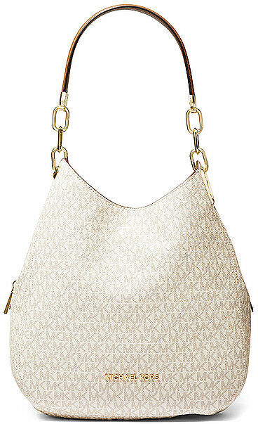 Michael Kors Ledertasche - Hobo Lillie Beige   Damen   30t9g0le3b