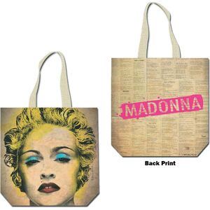 Madonna Cotton Tote Bag: Celebration (Back Print)