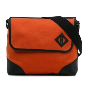 Pre-owned Hermes Allback Messenger Bag Orange