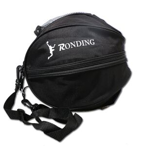 Shoppo Marte One-shoulder Two-way Opening Zipper Basketball Volleyball Football Bag Sports Ball Bag(Black)