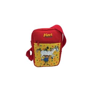 Euromic Pippi Shoulder bag with front zipped pocket and velcro pocket on the back and inside main compartment