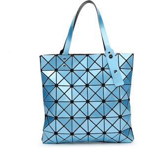 Damer Kvinder Japansk Issey Miyake Geometry Tote Bags Håndtaske Lingge Bag Travel blue