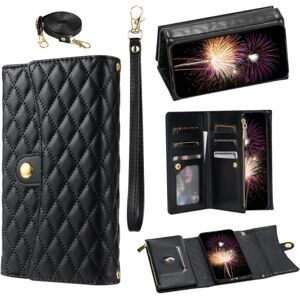 SKALO Samsung S24 Evelope Clutch 8-RUM - Sort Black