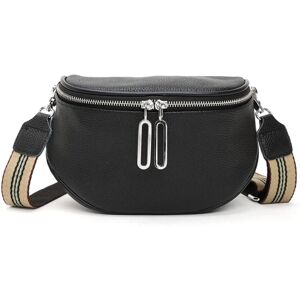 Crossbody taske kvinders bred rem brysttaske Bum Bag