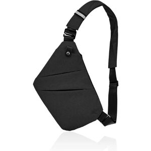 Multi Pocket Brysttaske Mænd Anti Theft Skuldertasker Mænd Sling Crossbody Skuldertaske Mænd Lille Til Udendørs Rejse Vandring Jogging - Perfet