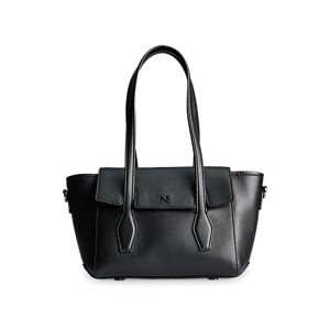 NAOMI x BOSS leather tote bag with branded trims