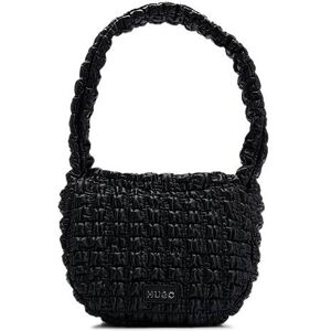 HUGO Shoulder bag in quilted-effect faux leather