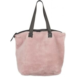 Natures Collection Norma Shopper Lambs Wool 51x42 cm - Pink