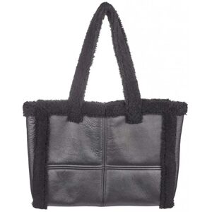 Natures Collection Rosaline Shopper Doubleface Sheepskin 43x25 cm - Black