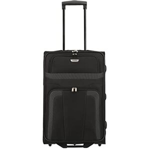 Travelite Orlando 2w Trolley, black, 63 cm (Trolley M)