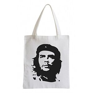 Pixxprint J.Roxx Che Guevara Jute Bag Sports Bag, White