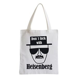 Pixxprint J.Roxx Don´T with Heisenberg Jute Sports Bag, White