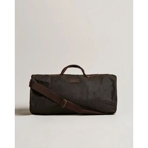 Barbour Lifestyle Wax Holdall Olive men One size Grøn