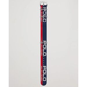 Polo Ralph Lauren Sporting Leather Strap Blue/Red men M Rød