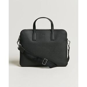 Boss Crosstown Slim Computer Leather Bag Black men One size Sort