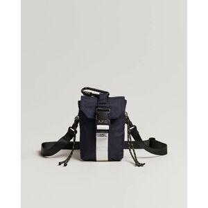 A.P.C. Trek Pouch Dark Navy men One size Blå