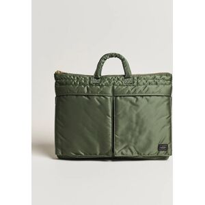 Porter-Yoshida & Co. Tanker Short Helmet Bag Sage Green men One size Grøn