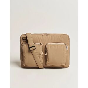 mazi untitled AM Case 02 Nylon Portfolio Beige men One size Beige