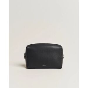 Paul Smith Leather Washbag Black men One size Sort