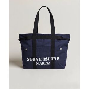 Stone Island Marina Large Tote Bag Royal Blue men One size Blå