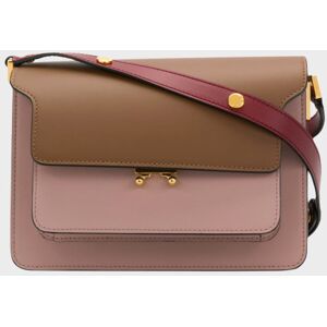 Marni Medium Trunk Bag Brown/Red/Pink ONESIZE