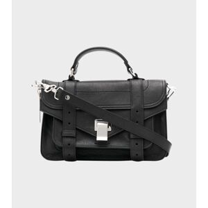 Proenza Schouler PS1+ Tiny Lux Leather Black ONE SIZE