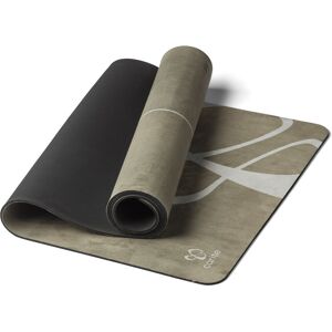 Carite Natural Rubber Yogamåtte Unisex Tilbehør Og Udstyr Grøn One Size