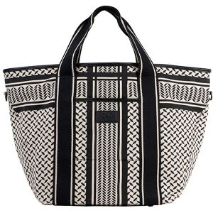 Lala Berlin Shopper - East West Tote Marin - Heritage Stripe Bla - Lala Berlin - Onesize - Taske