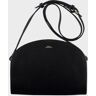 A.P.C Sac Demi Lune Noir ONESIZE