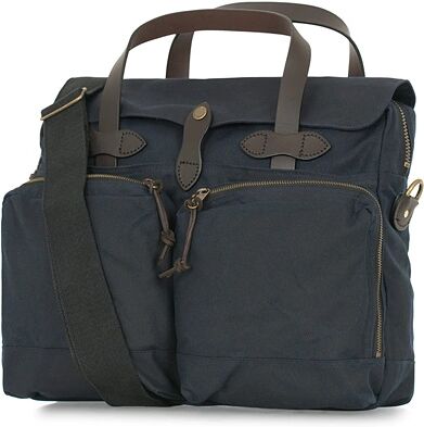 Filson 24-Hour Tin Briefcase Navy Canvas men One size Blå