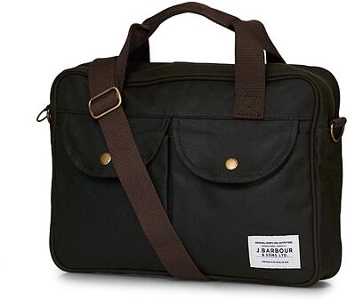 Barbour Lifestyle Longthorpe Laptop Bag Olive men One size Grøn