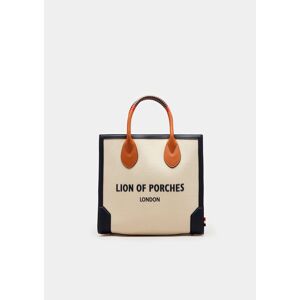 Lion of Porches Bolso de compras Crudo