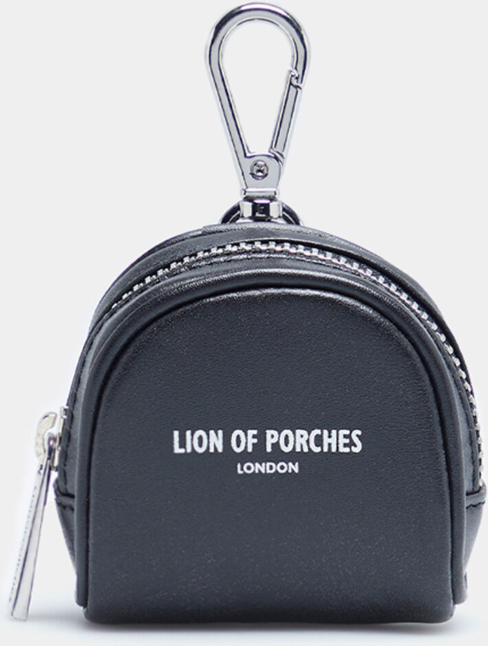 Lion of Porches Funda para airpods Negro