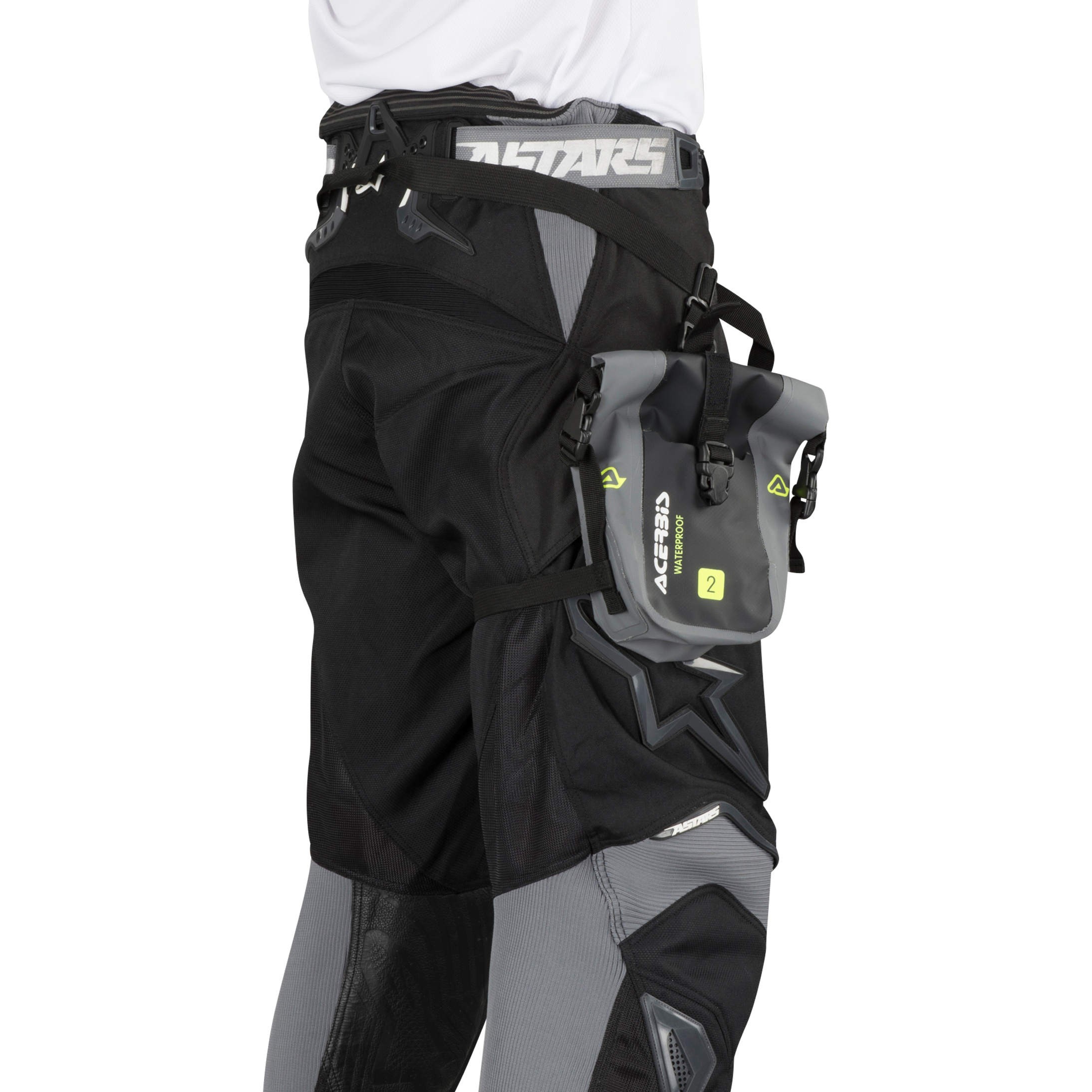 Acerbis Bolsa de Muslo  No Water Trip Negro-Gris