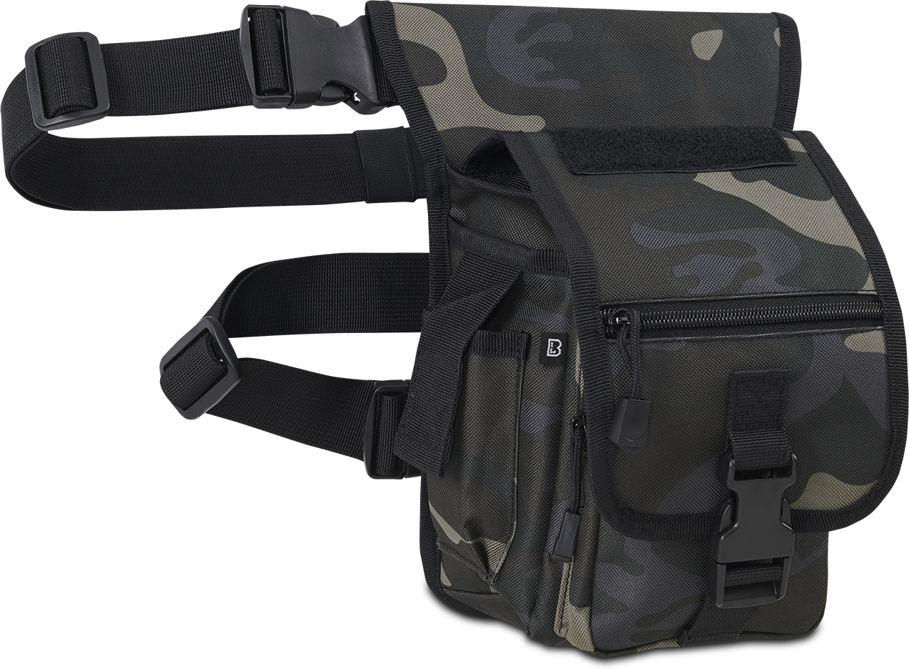 Brandit Riñonera  Side Kick Tactical Camuflaje Oscuro