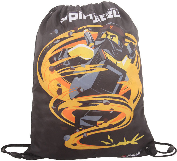 Lannoo Graphics Mochila Saco Lego Ninjago Gris