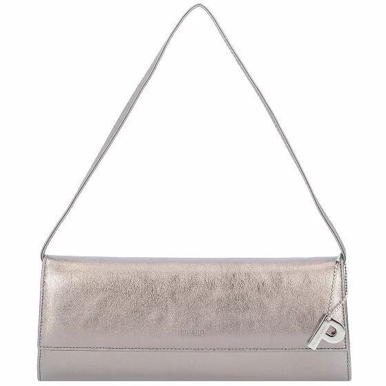 Picard Auguri Clutch Pochette piel 26 cm alt-silberfarben