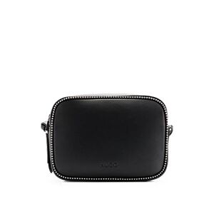 HUGO Faux-leather crossbody bag with logo details