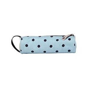 Mi-Pac Denim Polka Pencil Case (Black)