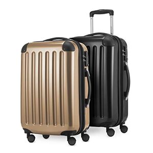 Hauptstadtkoffer 59185629 Suitcase, 84 Litres, Champagne/Black, Champagne-Black, Suitcase