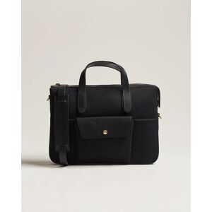 Mismo M/S Canvas Briefcase Coal/Black - Sininen - Size: S M L XL - Gender: men