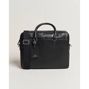 Ralph Lauren Leather Commuter Bag Black - Size: One size - Gender: men