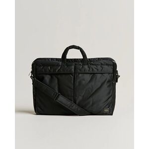 Porter-Yoshida & Co. Tanker 2Way Briefcase Black - Beige - Size: EU41 EU41,5 EU42 EU43 EU43,5 EU44 - Gender: men