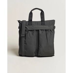 mazi untitled Helmet Bag 02 Nylon Tote Grey - Musta - Size: One size - Gender: men