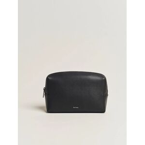 Paul Smith Leather Washbag Black - Musta - Size: One size - Gender: men