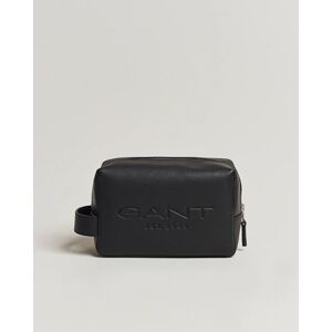 Gant Leather Wash Bag Black - Vihreä - Size: S L XL - Gender: men